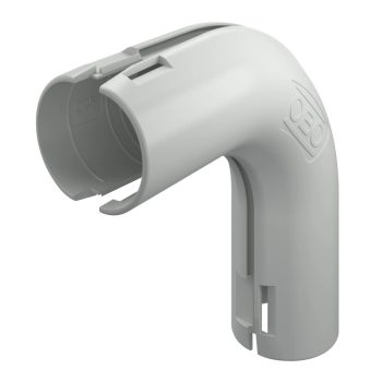   Obo Bettermann 2154056 3000 BMS M25 LGR Quick-Pipe 90°-os könyök  M25   világosszürke