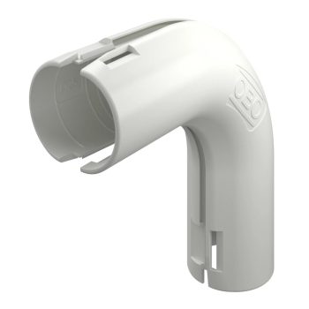   Obo Bettermann 2154068 3000 BMS M32 RW Quick-Pipe 90°-os könyök  M32   hófehér