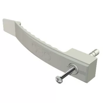   Obo Bettermann 2204851 - 2032 SD SP - Kábelsáv-rögzítő nagy kiszerelés 1x8 NYM3x1,5 világosszürke