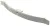 Obo Bettermann 2204916 - 2033 F - Kábelsáv-rögzítő 2x8 NYM3x1,5 kőszürke