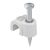 Obo Bettermann 2227231 - 2004 25 LGR - ISO Nagel-Clip 4mm, L25 világosszürke