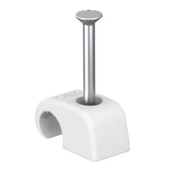   Obo Bettermann 2228422 - 2026 25 RW - Haft Clip 7-12mm, L25 hófehér