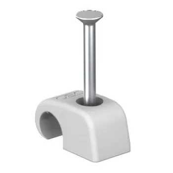   Obo Bettermann 2228432 - 2026 25 LGR SP - Haft Clip nagy kiszerelés 7-12mm, L25 világosszürke