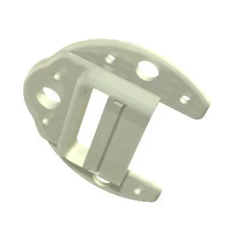   Obo Bettermann 2236028 - 510 - Mennyezeti kivezetés 25,3x5mm világosszürke