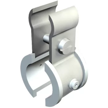   Obo Bettermann 2307622 - 4021 K 6-13 V4A - Feszítőhuzal-bilincs műanyag betéttel 6-13mm