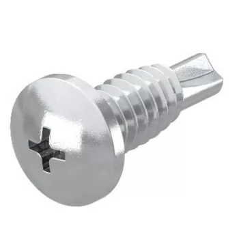   Obo Bettermann 3176428 - DIN 7504 N G - önmetsző csavar kereszthornyos 4,8x16mm galvanikusan horganyzott, DIN EN 12329