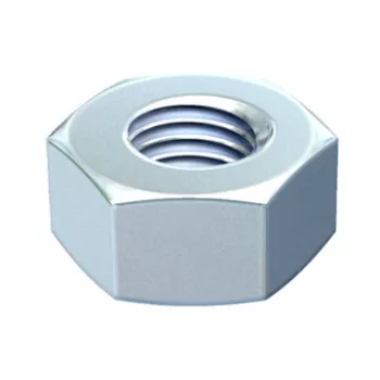   Obo Bettermann 3400050 - DIN 934 M5 G - Hatlapú anya M5 galvanikusan horganyzott, DIN EN 12329