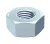 Obo Bettermann 3400085 - DIN 934 M8 G - Hatlapú anya M8 galvanikusan horganyzott, DIN EN 12329