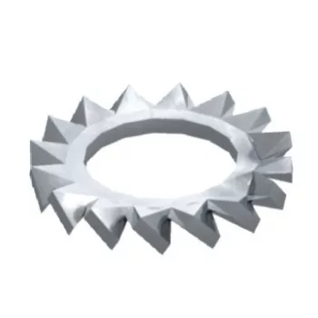   Obo Bettermann 3404331 - DIN 6798 M6 VA - Fogazott alátét M6