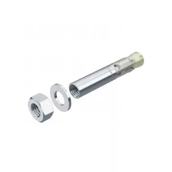   Obo Bettermann 3498372 BZ-IG M 8-0 horgonycsavar BZ-IG V SET anyával és alátéttel M8x62 G galvanikusan horganyzott, DIN EN 12329