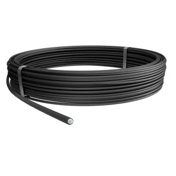   Obo Bettermann 5021162 RD 10-PVC körvezető PVC köpennyel 10mm FT merítetten tűzihorganyzott, DIN EN ISO 1461 fekete