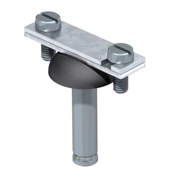   Obo Bettermann 5028043 710 40 távtartó földelővezetőhöz 40mm G galvanikusan horganyzott, DIN EN 12329