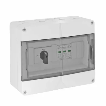   Obo Bettermann 5088660 VG-C DC-TS1000 Túlfeszültségvédelmi eszköz 2 PV-String leválasztó kapcsolóv 1000V DC