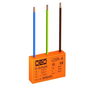   Obo Bettermann 5092451 ÜSM-A túlfeszültségvédelmi modul minden install. rendszerhez 255V