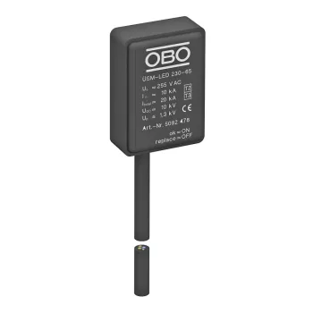   Obo Bettermann 5092478 ÜSM-LED 230-65 túlfeszültségvédelmi modul LED lámpákhoz 230V
