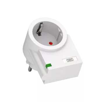  Obo Bettermann 5092800 FineController T3 típusú túlfeszültség-védelmi eszköz, védőérintkezős csatlakozóaljzathoz 230V  hófehér FC-D TBS