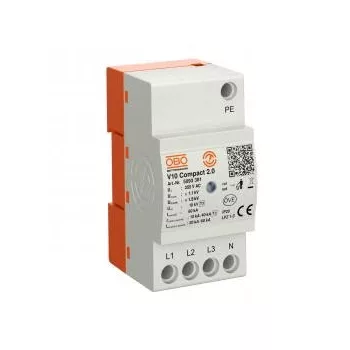  Obo Bettermann 5093381 V10 Compact2.0 V10 Compact 2.0 túlfeszültséglevezető 255V
