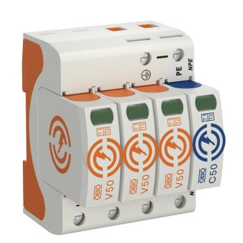   Obo Bettermann 5093526 V50-3+NPE-280 CombiController V50 3+1 kivitel 280V