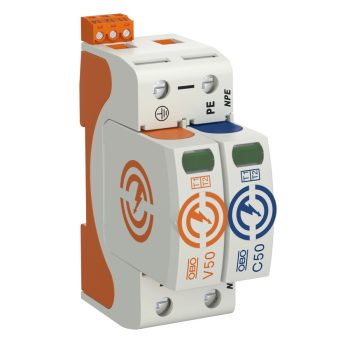   Obo Bettermann 5093531 V50-1+NPE+FS-280 CombiController V50 1+1 kivitel, távjelzéssel 280V