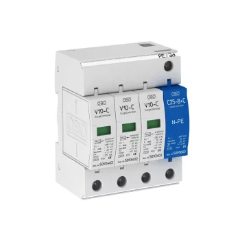   Obo Bettermann 5094920 V10-C 3+NPE SurgeController V10 3+1 kivitel 280V