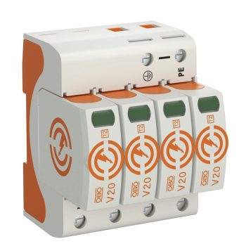   Obo Bettermann 5095214 V20-4-550 SurgeController V20 négypólusú kivitel 550V 550V