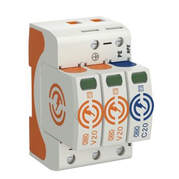   Obo Bettermann 5095252 V20-2+NPE-280 SurgeController V20 2+1 kivitel 280V