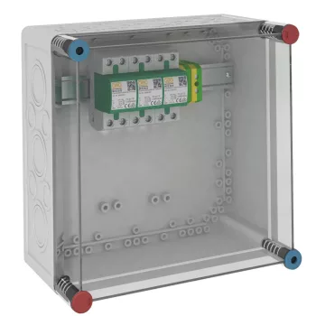   Obo Bettermann 5096874 MCD 50-B 3-VG CoordinatedLightningController 1. típusú készlet, készülékházba 255V