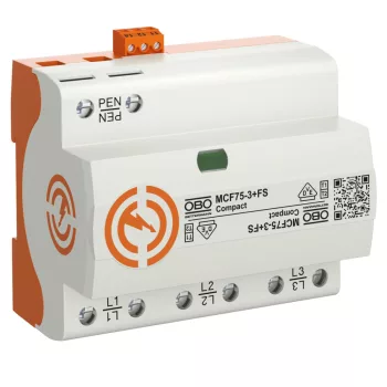   Obo Bettermann 5096981 MCF75-3+FS LightningController Compact hárompólusú + FS 255V