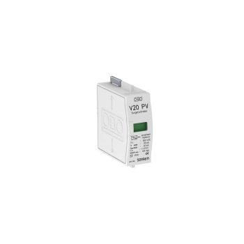   Obo Bettermann 5099611 V20-C 0-300PV SurgeController V20 Levezető-betét napelemes rendsze 300V DC