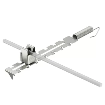   Obo Bettermann 5203015 132 U vezeték-tartó kúpcserépre változtatható hosszbeállítás 8mm