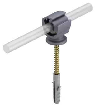  Obo Bettermann 5207878 177 B-HD30 vezetéktartó facsavarokkal 30mm   szürke