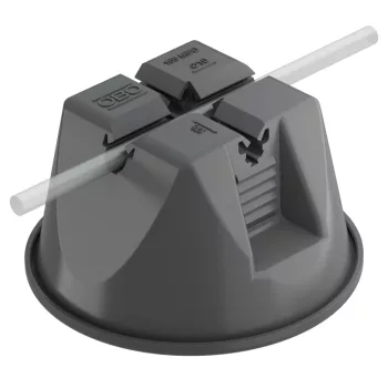   Obo Bettermann 5218704 165 MBG-8-10 FO tetővezeték-tartó lapos tetőkhöz 8-10mm   fekete