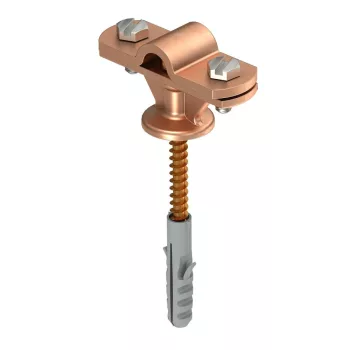   Obo Bettermann 5230365 113 B-MS-HD 8-10 vezetéktartó facsavarokkal 8-10mm Cu vörösréz bevonattal