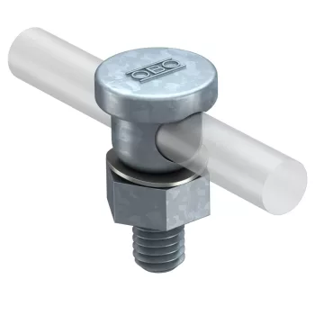   Obo Bettermann 5304008 5000 összekötő kapocs körvezetőhöz 8-10mm F tűzihorganyzott, DIN 267, Teil 10