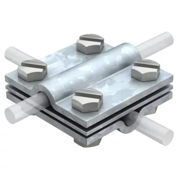   Obo Bettermann 5312310 252 8-10 FT keresztösszekötő  8-10mm FT merítetten tűzihorganyzott, DIN EN ISO 1461