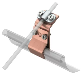   Obo Bettermann 5316170 262 ZM tálcakapocs kettősfém 8mm FT merítetten tűzihorganyzott, DIN EN ISO 1461