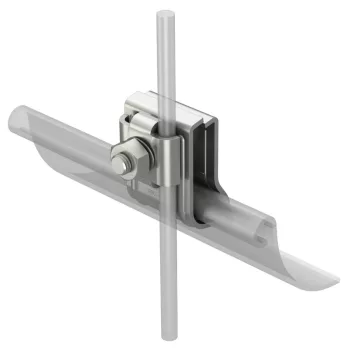   Obo Bettermann 5316459 RK-FIX VA Rugós ereszcsatorna-kapocs  2x8 / 2x6mm