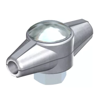   Obo Bettermann 5329078 239 összekötő  8mm G galvanikusan horganyzott, DIN EN 12329