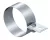 Obo Bettermann 5350093 301 DIN-90 esőcsatorna-bilincs  90mm FS szalaghorganyzott, DIN EN 10346