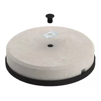   Obo Bettermann 5403099 TrayFix-16-S betontalp rácsos tálca rögzítésh komplett szett 16 kg 373x373x84