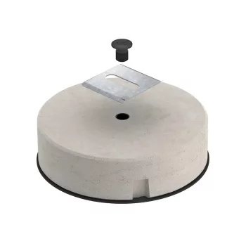   Obo Bettermann 5403101 TrayFix-10-L betontalp kábeltálca rögzítéshez komplett szett 10 kg 295x295x84