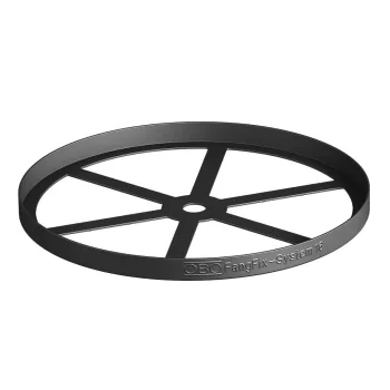   Obo Bettermann 5403238 F-FIX-B16 3B peremvédő alátétlemez FangFix-hez 16kg   fekete