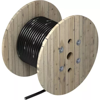   Obo Bettermann 5408006 isCon Pro+ 75 SW Szigetelt levezető 250m-es tekercs o 23mm   fekete