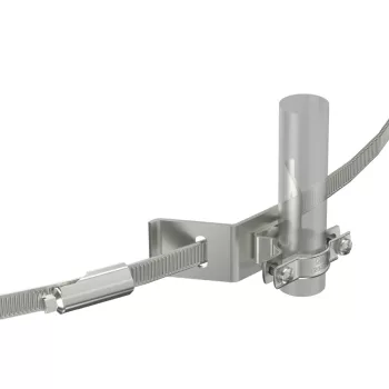   Obo Bettermann 5408052 isCon HS VA Vezetéktartó feszítővel isCon vezetékhez o 23mm   fekete