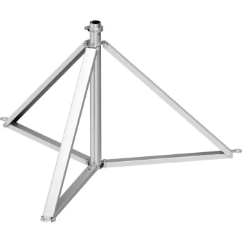   Obo Bettermann 5408967 isFang 3B-150 AL Háromlábú állvány Szigetelt felfogó oszlophoz 1,65x1,85m