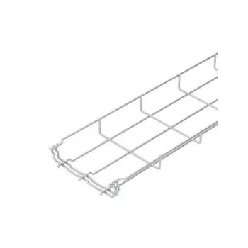   Obo Bettermann 6000063 GRM 35 150 G GRM rácsos kábeltálca  35x150x3000 G galvanikusan horganyzott, DIN EN 12329