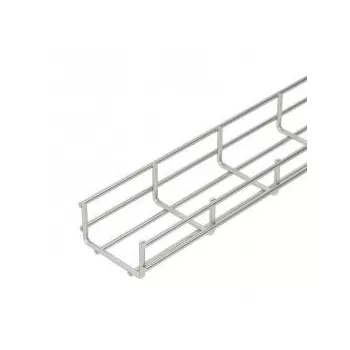   Obo Bettermann 6000909 SGR 55 100 A2 Rácsos kábeltálca  nehéz kivitel SGR 55x100x3000 2B felületkezelés nélkül, utókezelt