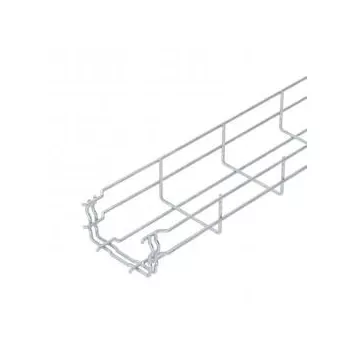   Obo Bettermann 6001416 GRM 55 100 FT GRM rácsos kábeltálca  55x100x3000 FT merítetten tűzihorganyzott, DIN EN ISO 1461