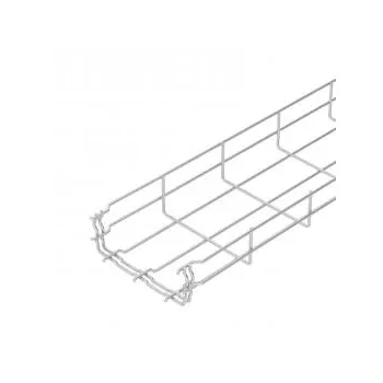   Obo Bettermann 6001444 GRM 55 150 G GRM rácsos kábeltálca  55x150x3000 G galvanikusan horganyzott, DIN EN 12329