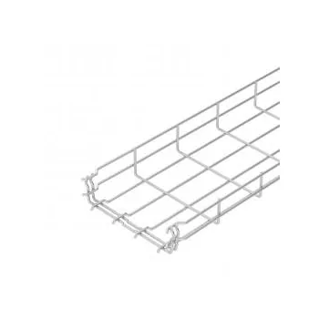   Obo Bettermann 6001447 GRM 55 200 4.8 G GRM rácsos kábeltálca 4,8 mm huzalátmérő 55x200x3000 G galvanikusan horganyzott, DIN EN 12329